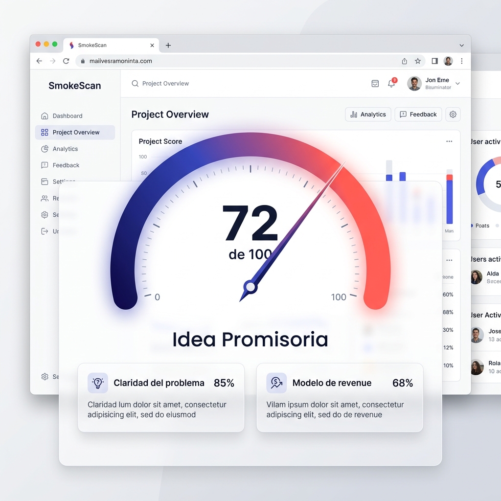 Dashboard SmokeScan Preview